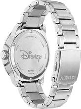Load image into Gallery viewer, Citizen Eco-Drive Disney Quartz Mens Watch, Stainless Steel, Mickey Mouse, Silver-Tone (Model: AW1529-81W)