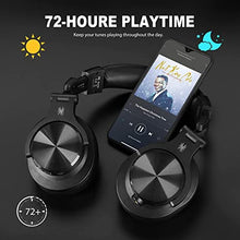 Load image into Gallery viewer, OneOdio A70 Bluetooth Over Ear Headphones, Wireless Headphones with 72H Playtime, Shareport, Foldable, 3.5mm/6.35mm Stereo Jack for Guitar Amp Computer PC Tablet Home Office Travel
