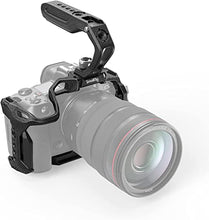 Load image into Gallery viewer, SmallRig R5 R6 Cage Kit for Canon EOS R5 R6 Mirrorless Camera with Top Handle and Dedicated Cable Clamp, Aluminum Alloy DSLR Cage for Canon EOS R5 R6 Camera 3234