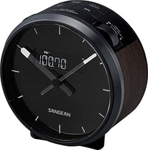 Load image into Gallery viewer, Sangean RCR-29BK AM/FM-RDS/Weather Alert/Aux-in / 23 Memory Pre-Sets Digital Tuning/Analog Clock Radio USB Phone Charging