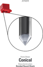 Load image into Gallery viewer, Audio-Technica ATN91R Replacement Conical Turntable Stylus for AT91R