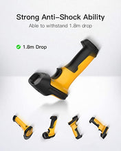 Load image into Gallery viewer, Barcode Scanner, Inateck Wireless Scanner, 2.4 GHz Adapter, 2600mAh Battery, 60M Range, Automatic Scanning, P6