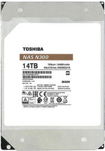 Load image into Gallery viewer, Toshiba N300 14TB NAS 3.5-Inch Internal Hard Drive - CMR SATA 6 GB/s 7200 RPM 256 MB Cache - HDWG21EXZSTA