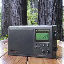 Load image into Gallery viewer, C. Crane CCRadio-2E Enhanced Portable AM FM Weather and 2-Meter Ham Band (Black) CC2BE