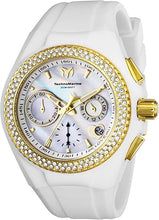 Load image into Gallery viewer, Technomarine Women's Cruise Valentine Stainless Steel Quartz Watch with Leather Strap, White, 26 (Model: TM-117046)