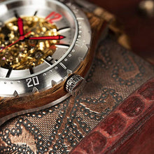 Load image into Gallery viewer, BOBO BIRD Brand Design Mens Wooden Automatic Mechanical Watches Multifunction Business Luxury Wood Watch for Men