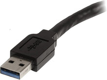 Load image into Gallery viewer, StarTech.com 16.4ft Active USB 3.0 Extension Cable with AC Power Adapter - Shielded - Male to Female USB USB 3.1 Gen 1 Type A (5Gbps) Extender (USB3AAEXT5M)