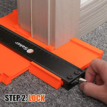 Load image into Gallery viewer, Saker Contour Duplication Gauge-Adjustable Lock -Precisely Copy Irregular Shape Duplicator -Irregular Welding Woodworking Tracing - Must Have Tool for DIY Handyman, Construction(10 Inch+5 Inch)