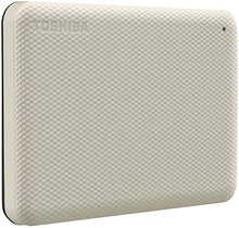 Load image into Gallery viewer, Toshiba Canvio Advance 1TB Portable External Hard Drive USB 3.0, White - HDTCA10XW3AA