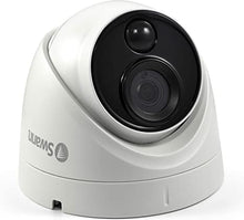 Load image into Gallery viewer, Swann PIR Dome Security Camera, 4K Ultra HD Surveillance Cam w/Night Vision, Indoor/Outdoor, Heat & Motion Sensing, Add to DVR, SWPRO-4KMSD