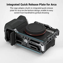 Load image into Gallery viewer, SmallRig Full Cage with Silicone Side Handle for Sony A7C, Comes with Locating Holes for ARRI, Quick Release Plate for Arca and Cold Shoe Mount - 3212