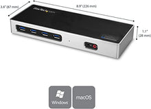 Load image into Gallery viewer, StarTech.com Dual 4K Docking Station - USB C and A (3.0) - Dual Monitor DisplayPort + HDMI Dock for Mac & Windows Laptops (DK30A2DH)