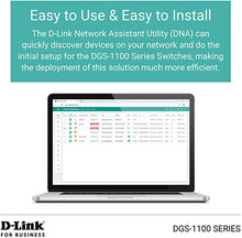 Load image into Gallery viewer, D-Link Ethernet Switch, 16 Port Easy Smart Managed Gigabit Network Internet Desktop or Wall Mount(DGS-1100-16V2)