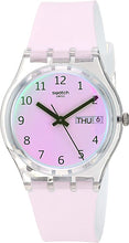 Load image into Gallery viewer, Swatch Gent Standard Quartz Silicone Strap, White, 16 Casual Watch (Model: GE714)
