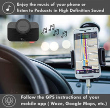 Load image into Gallery viewer, VeoPulse Car Speakerphone B-PRO 2B Hands-Free kit with Bluetooth Automatic Cellphone Connection