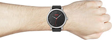 Load image into Gallery viewer, HUGO by Hugo Boss Men's Stainless Steel Quartz Watch with Leather Strap, Black, 20 (Model: 1530115)