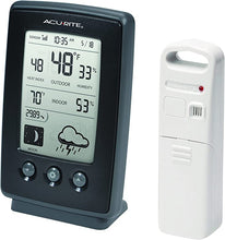 Load image into Gallery viewer, AcuRite Digital Weather Forecaster with Indoor/Outdoor Temperature, Humidity, and Moon Phase (00829)