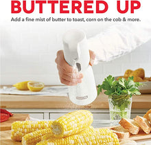 Load image into Gallery viewer, Dash Electric Butter Sprayer, 2 oz Cordless Butter Sprayer for Popcorn, Toast, Entrees and More - White