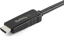 Load image into Gallery viewer, StarTech.com 6ft (2m) HDMI to Mini DisplayPort Cable 4K 30Hz - Active HDMI to mDP Adapter Converter Cable with Audio - USB Powered - Mac & Windows - Male to Male Video Adapter Cable (HD2MDPMM2M)