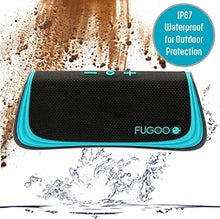 Load image into Gallery viewer, FUGOO Sport 2.0 - Portable Bluetooth Speaker Waterproof for Outdoor/Indoor Use - Wireless Stereo Pairing, Rich Loud Sound & Deep Bass, Speakerphone, for Home, Camping, Hiking, Tailgate, Travel