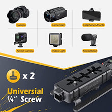 Load image into Gallery viewer, Zeadio Camera Smartphone Stabilizer, Foldable Handle Grip Handheld Video Rig, Compatibility with All Camera, Camcorder, Action Camera, DSLR and All iPhone and Android Smartphones