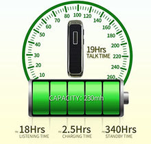 Load image into Gallery viewer, Marnana Bluetooth Headset,Wireless Earpiece w/ 18 Hours Playtime and Noise Cancelling Mic,Ultralight Earbud Hands-Free Calls Headphone for iPhone Samsung Tablet Android Cellphone Truck Driver - 2Pack