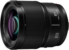 Load image into Gallery viewer, PANASONIC LUMIX S Series Camera Lens, 85mm F1.8 L Mount Interchangeable Lens for Mirrorless Full Frame Digital Cameras, S-S85, Black