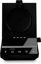 Load image into Gallery viewer, Sennheiser SDW 5036 (507020) - Single-Sided (Monaural) Wireless Dect Headset for Desk Phone Softphone/PC & Mobile Phone Connection Dual Microphone Ultra Noise Cancelling, Black