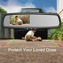 Load image into Gallery viewer, AUTO-VOX T2 Backup Camera for Car/Trucks,OEM Look Rear View Mirror Camera Monitor with IP68 Waterproof Back Up Camera,Super Night Vision for Vehicle Reversing