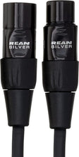 Load image into Gallery viewer, Hosa HMIC Pro Microphone Cables REAN XLR3F to XLRM - (30 Feet) (Black)