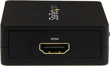 Load image into Gallery viewer, StarTech.com HDMI Audio Extractor - HDMI to 3.5mm Audio Converter - 2.1 Stereo Audio - 1080p (HD2A),Black