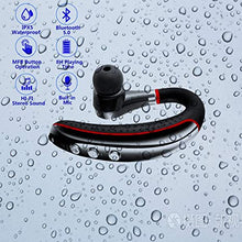 Load image into Gallery viewer, Bluetooth Headset V5.0,Wireless Bluetooth Earpiece with Noise Canceling Mic for Cell Phone,Ultralight Business Earphone for Driving/Trucker/Office,Sweatproof Headset for Android/iPhone/Smartphone