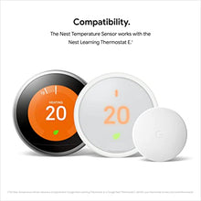 Load image into Gallery viewer, Google Nest Temperature Sensor 3 Pack - Nest Thermostat Sensor - Nest Sensor That Works with Nest Learning Thermostat and Nest Thermostat E - Smart Home