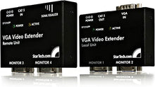 Load image into Gallery viewer, StarTech.com VGA Video Extender over Cat5 (ST121 Series) - Up to 500ft (150m) - VGA over Cat 5 Extender - 2 Local and 2 Remote (ST121UTP)