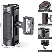 Load image into Gallery viewer, SMALLRIG Mini Side Handle Handgrip with Dual 1/4"-20 Screw Mount for Mirrorless Digital Camera DSLR Camera Small Camera Cage Built-in Wrench, Up and Down Adjustable - 2916