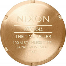 Load image into Gallery viewer, NIXON Time Teller A045-100m Water Resistant Men's Analog Fashion Watch (37mm Watch Face, 19.5mm-18mm Stainless Steel Band)