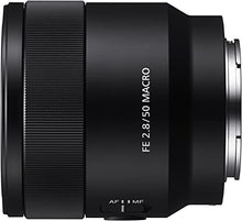 Load image into Gallery viewer, Sony SEL50M28 FE 50mm F2.8 Full Frame E-mount Lens (Black)