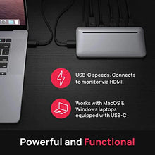 Load image into Gallery viewer, Brydge Stone II USB-C Docking Station Compatible with MacOS & Windows, Single 4K Display, HDMI Out, USB-C Speeds, 7 Ports