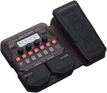 Load image into Gallery viewer, Zoom A1X FOUR Acoustic Instrument Multi-Effects Processor with Expression Pedal, Acoustic Modeling, Looper, Rhythm Section, For Guitar, Saxophone, Trumpet, Violin, Harmonica, and Upright Bass