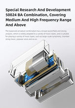 Load image into Gallery viewer, KZ Zax in-Ear Monitors, 16-Units Hybrid in Ear Earphones, HiFi Stereo Noise Isolating Sport IEM Wired Earbuds/Headphones with Detachable Cable for Musician Audiophile (Without Mic, Black)