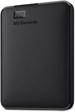 Load image into Gallery viewer, WD 2TB Elements Portable External Hard Drive HDD, USB 3.0, Compatible with PC, Mac, PS4 & Xbox - WDBU6Y0020BBK-WESN