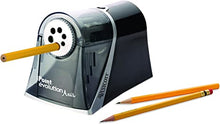Load image into Gallery viewer, Westcott Electric iPoint Evolution Axis Heavy Duty Pencil Sharpener, Black and Silver