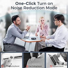 Load image into Gallery viewer, Bluetooth Speakerphone – eMeet Luna Conference Speaker, w/Enhanced Noise Reduction Algorithm, Daisy Chain, w/Dongle USB Speakerphone for Home Office, 360° Voice Pickup for 8 People Black
