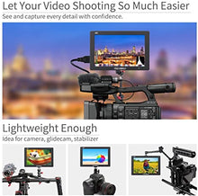 Load image into Gallery viewer, FEELWORLD T7 7 Inch IPS 4K HDMI Camera Field Monitor Video Assist Full HD 1920x1200 Solid Aluminum Housing DSLR Monitor with Peaking Focus False Colors