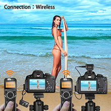 Load image into Gallery viewer, Wireless Shutter Remote Compatible for Canon, Shutter Remote Control Wireless Remote Shutter Release Timer Control Compatible for Canon EOS 5D, 5D Mark II, 5D Mark III, 6D, 7D, 7D Mark II, 50D, D2000