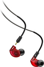 Load image into Gallery viewer, MEE audio M6 PRO Musicians’ In-Ear Monitors with Detachable Cables; Universal-Fit and Noise-Isolating (2nd Generation) (Red)