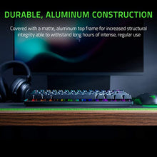 Load image into Gallery viewer, Razer Huntsman Mini 60% Gaming Keyboard: Fastest Keyboard Switches Ever - Clicky Optical Switches - Chroma RGB Lighting - PBT Keycaps - Onboard Memory - Classic Black
