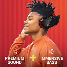 Load image into Gallery viewer, MOVSSOU E7 Active Noise Cancelling Headphones Bluetooth Headphones Wireless Headphones Over Ear with Microphone Deep Bass, Comfortable Protein Earpads, 30 Hours Playtime for Travel/Work, Black