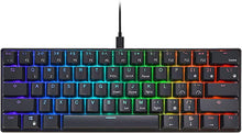 Load image into Gallery viewer, RK ROYAL KLUDGE RK61 Wired 60% Mechanical Gaming Keyboard RGB Backlit Ultra-Compact Hot-Swappable Blue Switch Black