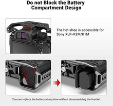 Load image into Gallery viewer, SmallRig A7RIII / A7III / A7M3 Camera Cage for Sony A7RIII / A7III / A7M3 Camera (ILCE-7RM3 / A7R Mark III), w/ Shoe Mount, Built-in NATO Rail, Accessible for Sony XLR-K2M/K1M, Black û 2087